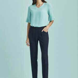 Womens Cool Stretch Bandless Slim Leg Pant