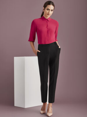 Womens Siena Bandless Elastic Waist Pant