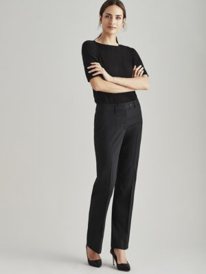 Womens Comfort Wool Stretch Relaxed Pant