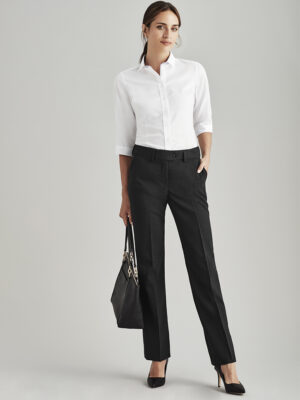 Womens Comfort Wool Stretch Adjustable Waist Pant