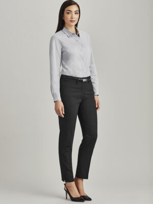 Womens Comfort Wool Stretch Slim Leg Pant