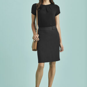 Womens Cool Stretch Multi-Pleat Skirt