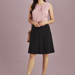 Womens Siena Bandless Flared Skirt