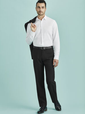 Mens Cool Stretch Adjustable Waist Pant (Stout)