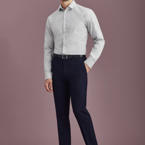 Mens Siena Slim Fit Flat Front Pant (Regular)