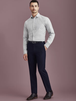 Mens Siena Slim Fit Flat Front Pant (Regular)