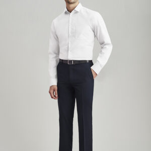Mens Comfort Wool Stretch Slimline Pant