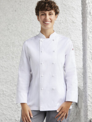 Womens Al Dente Long Sleeve Chef Jacket
