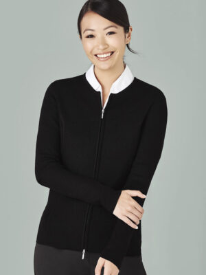 Womens 2-Way Zip Cardigan