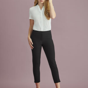 Womens Siena 7/8 Mid-waist Slim Leg Pant
