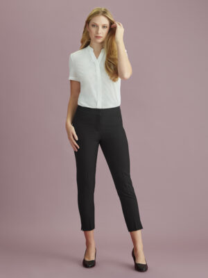 Womens Siena 7/8 Mid-waist Slim Leg Pant