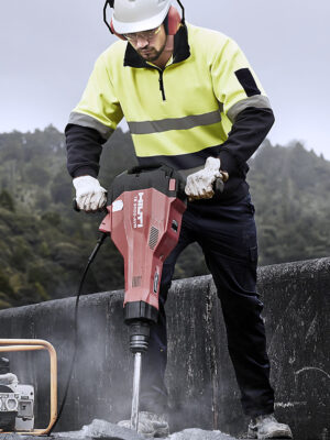 Unisex Hi Vis 1/4 Zip Pullover - Hoop Taped