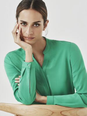 Womens Juliette Long Sleeve Blouse