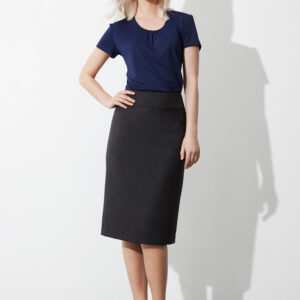 Womens Classic Below Knee Skirt