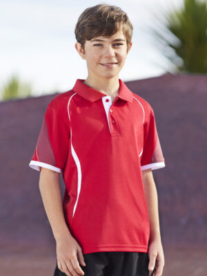 Kids Razor Short Sleeve Polo