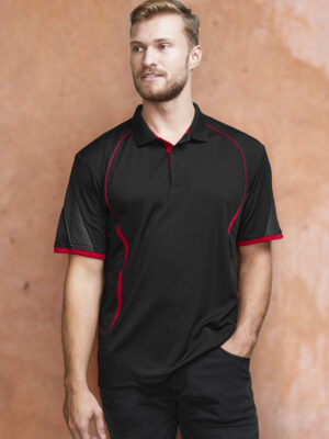 Mens Razor Short Sleeve Polo