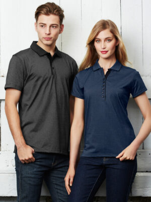 Mens Shadow Short Sleeve Polo