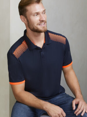 Mens Galaxy Short Sleeve Polo