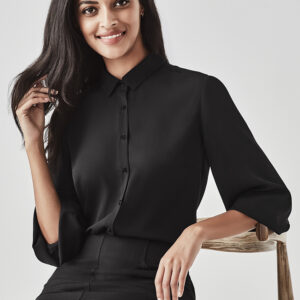 Womens Lucy 3/4 Sleeve Blouse