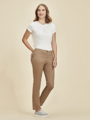 Womens Slim Leg Stretch Chino Pant