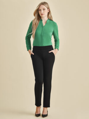 Womens Scuba Ponte Mid-rise Pull-on Pant