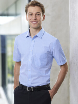 Mens Euro Short Sleeve Shirt