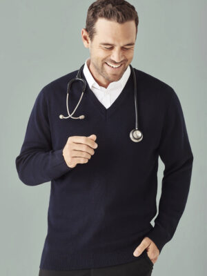 Mens Woolmix Knit Pullover