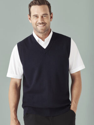 Mens Woolmix Knit Vest