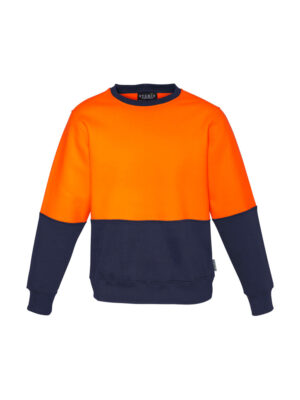 Unisex Hi Vis Crew Sweatshirt