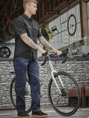 Mens Midweight Drill Cargo Pant (Stout)