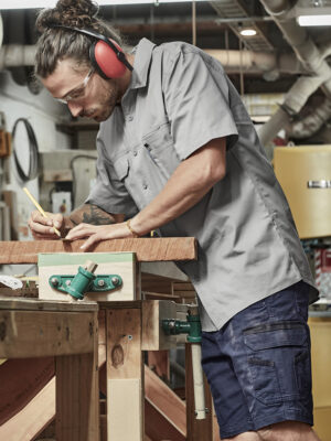 Mens Lightweight Tradie Short Sleeve Shirt