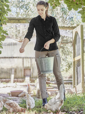 Womens Lightweight Tradie Long Sleeve Shirt