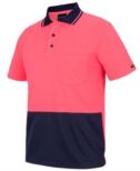 JB's Adults and Kids Hi Vis Non Cuff Traditional Polo