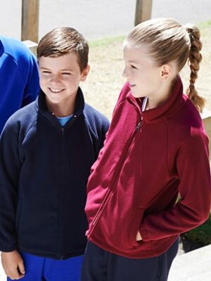Kids Polar Fleece Zip Through Jacket