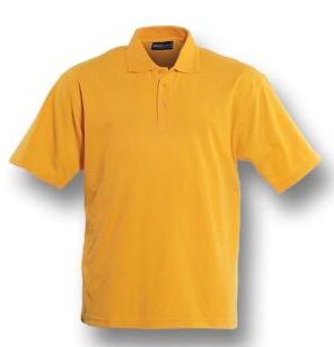 Kids Plain Colour Poly Face Cotton Backing Short Sleeve Polo