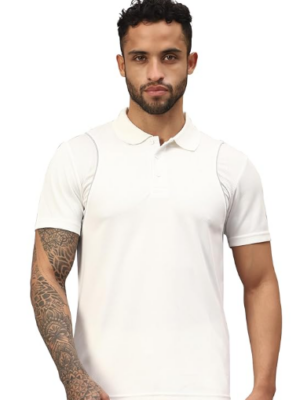 Unisex Adults Cricket Short Sleeve Polo